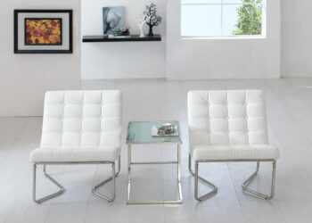 Blush Soft Seating Brooklyn Chairs White
