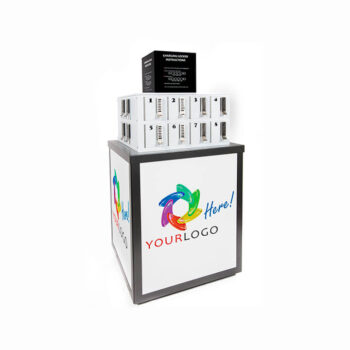 Charging Locker Cube NoTV with branding