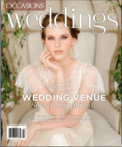 Event Drapery Rental Occasions Weddings Magazine Cover