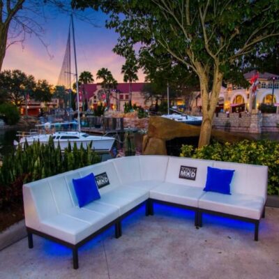 quest events totally mod couch soft seating customizable outdoor event rental