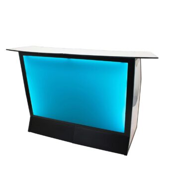 Quest Events Convert a Bar Rental Totally Mod Teal white top