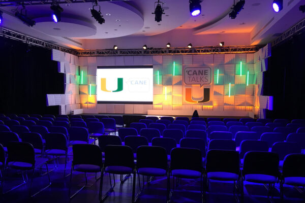 Quest Events Corporate Special Event Cane Talks Staging Scenic Uplight FormSet