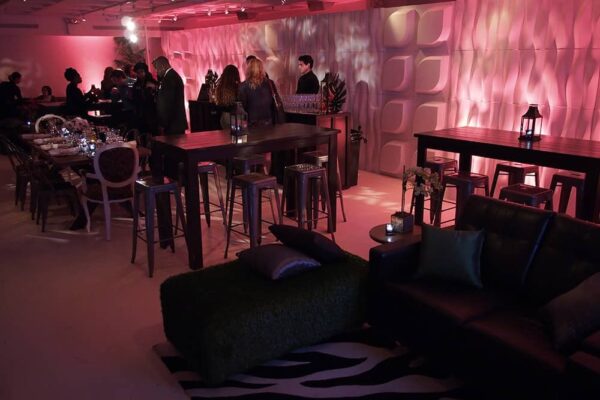 Quest Events Formset Furniture Uplight Corporate Event Bar Design Spark AFR Tour