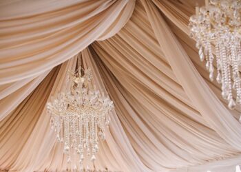 Quest Events Nashville Tennessee Visual Elements Special Event Rentals Outdoor Tent Drape Ceiling Treatment Chandeliers