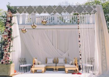 Quest Events Nashville Tennessee Visual Elements Special Event Rentals Outdoor Wedding Reception Drape Decor Cabana Soft Seating Chandeliers