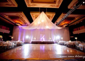 Quest Events Pipe Drape Drape Uplight Chandelier Social Event Wedding Reception Hotel Hyatt Regency Gainey Ranch Phoenix Arizona