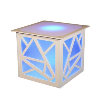 Quest Events Style Tyles End Table Mosaic Pattern Rental Totally Mod