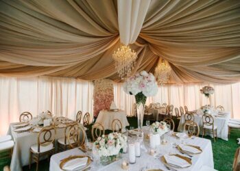 Tent draping ceiling treatment quest events champagne quest events specialty drape