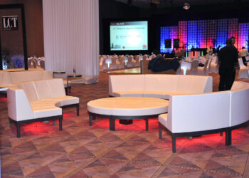 corporate events quest rental solutions social seating campfire configuration totally mod