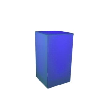 illum Highboy Table Blue quest event rentals cocktail table
