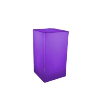 illum Highboy Table Purple quest event rentals cocktail table