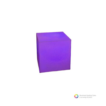 illuminated stacking cube event decor rental 12 in 24 inch quest events totally mod