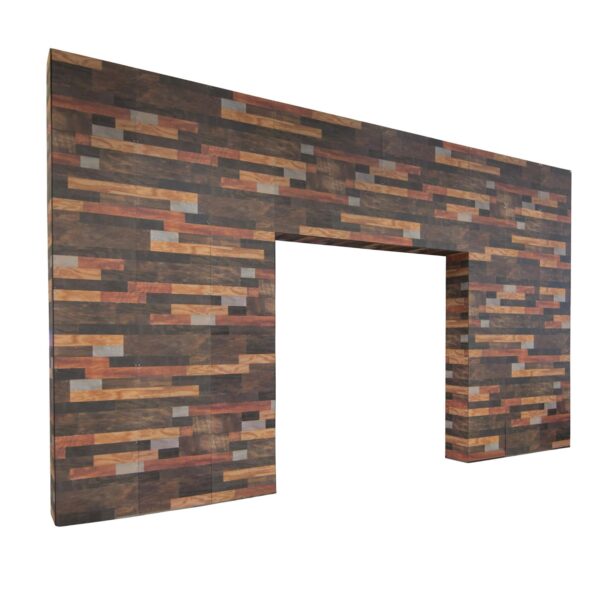 printed wood double entryway style tyles quest event rentals scenic totally mod